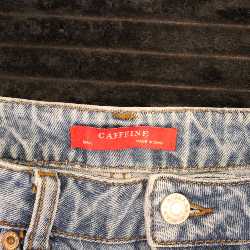 Caffeine Ripped Jeans! (Size Small) - Picture 4 of 5
